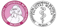 Logos der Comenius Universität in Bratislava. Studieren Sie Medizin oder Zahnmedizin in Bratislava!