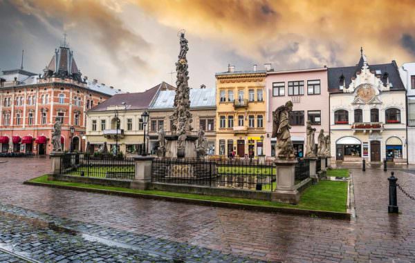 Das Zentrum von Kosice